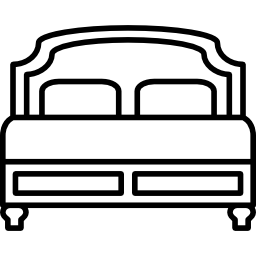 Полная кровать иконка