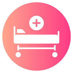 Hospital bed icon