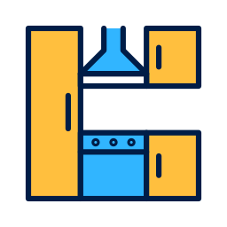 Kitchen furniture icon