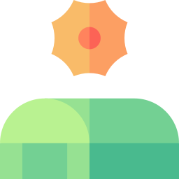 Greenhouse effect icon