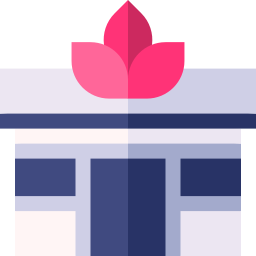 Yoga center icon