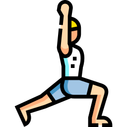 Yoga pose icon