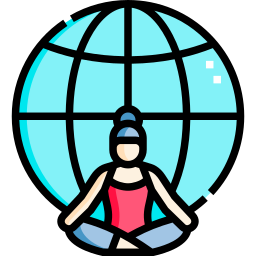 internationaler tag des yoga icon