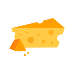 fromage Icône