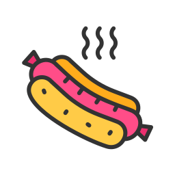 hot dog icono