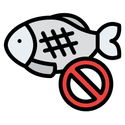 niente pesce icona