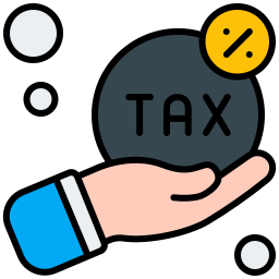paiement de l'impôt Icône