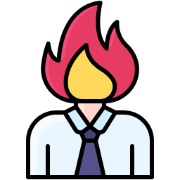 brennender kopf icon