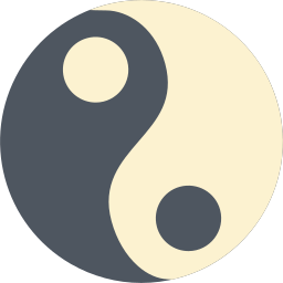 yin yang icono