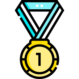 Gold medal icon