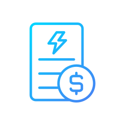 Electricity bill icon
