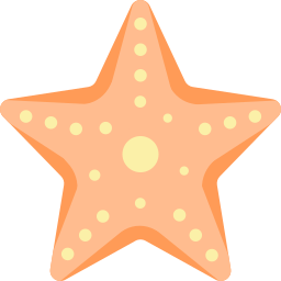 estrella de mar icono