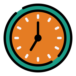 Wall clock icon