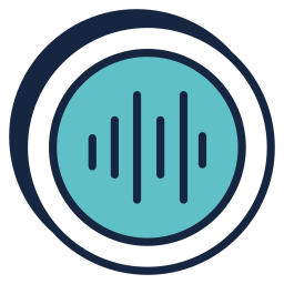 Audio waves icon