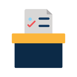 Ballot box icon