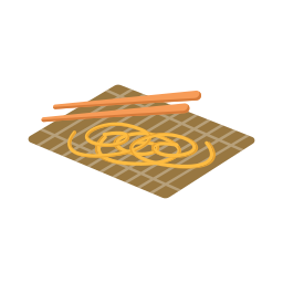 noodles fritti icona