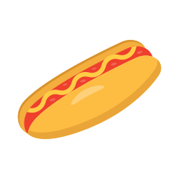 hotdog icoon