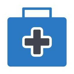 First aid kit icon