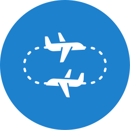 Round trip icon