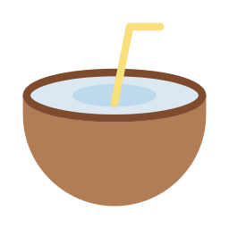 bebida de coco Ícone