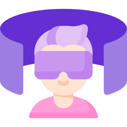 Virtual reality icon