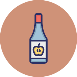 Бутылка сока иконка