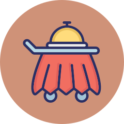 Food cart icon