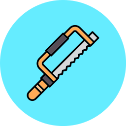 Coping saw icon