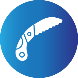 Pruning saw icon