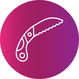 Pruning saw icon