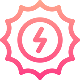 dom energía icono