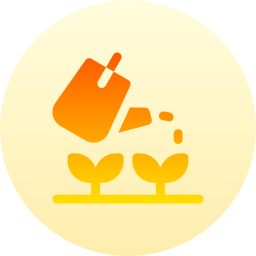 Watering plants icon