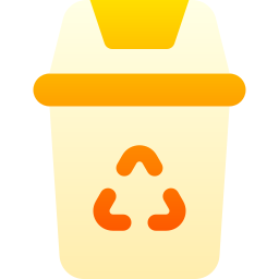 tacho de reciclaje icono