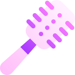 Hair brush icon