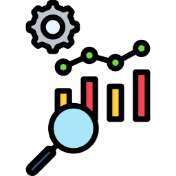 Data analytics icon