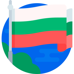 bandera bulgaria icono