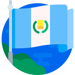 bandera guatemalteca icono