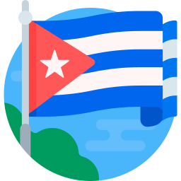 flaga kuby ikona