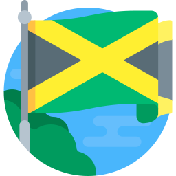 bandera jamaica icono