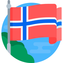 noorse vlag icoon