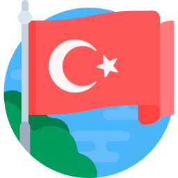 flaga turcji ikona
