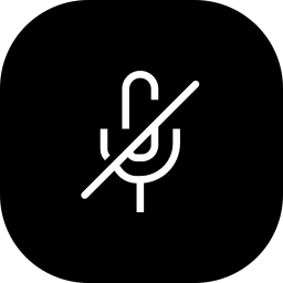 마이크 슬래시 icon