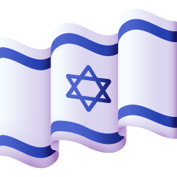 bandera israelí icono