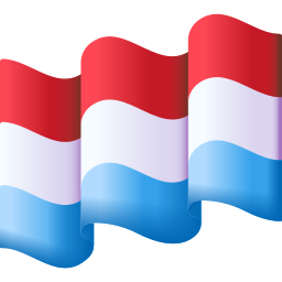 bandera de luxemburgo icono
