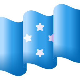 bandera micronesia icono
