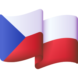 bandera de la república checa icono