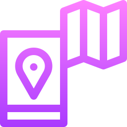 Mobile map icon