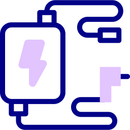 Computer charge icon