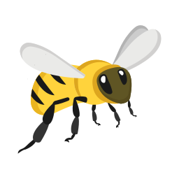 abeja icono