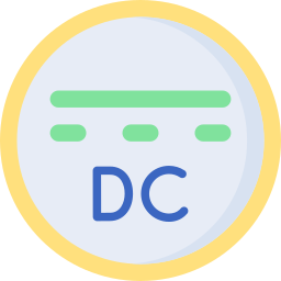 Dc power icon